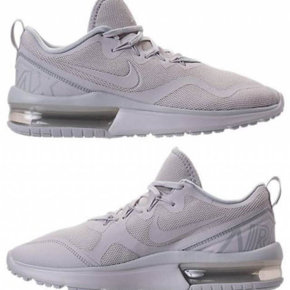 NEW NIKE AIR MAX FURY WHITE GREY PLATINUM!!